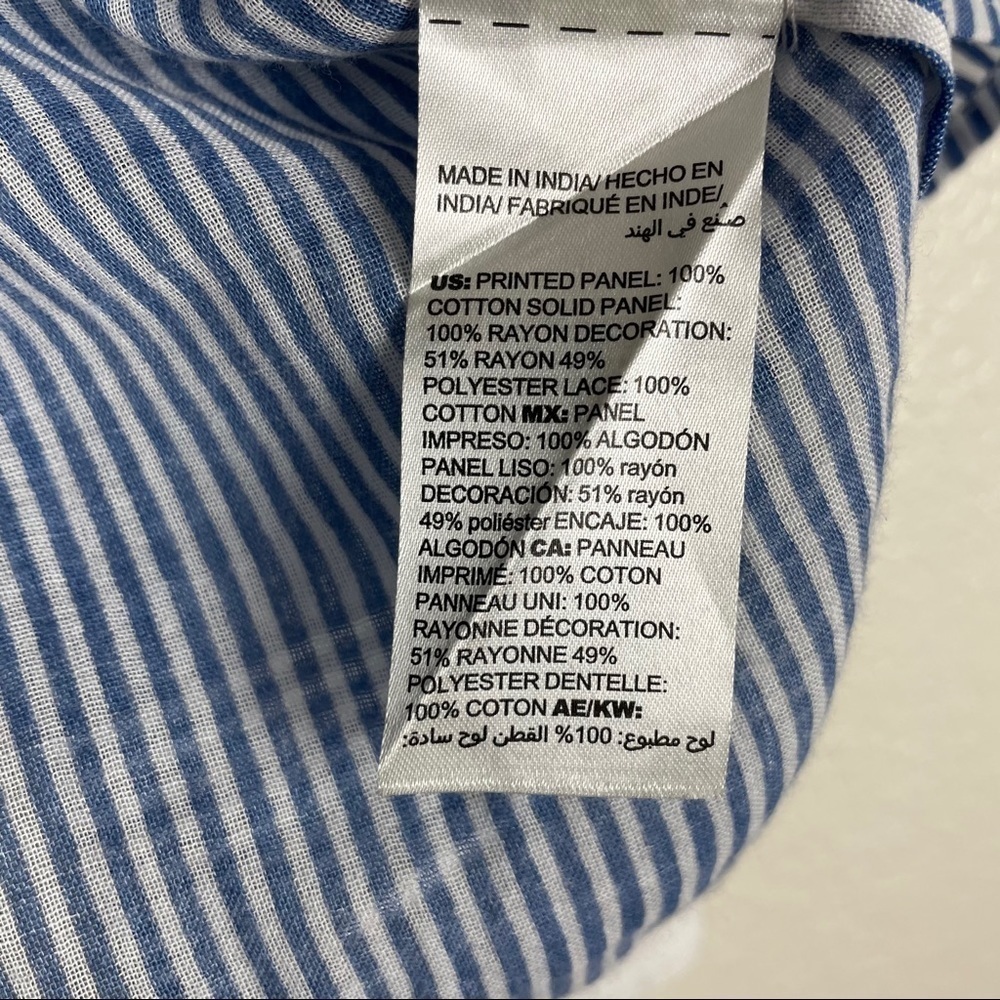 Chicos Patch Work Embroidered Pullover Blouse - image 8